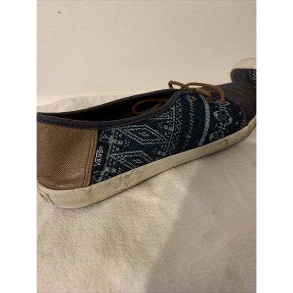 Vans Surf Siders, Women Size 9.5 Blue VN-0XKXD9U - Picture 4 of 6